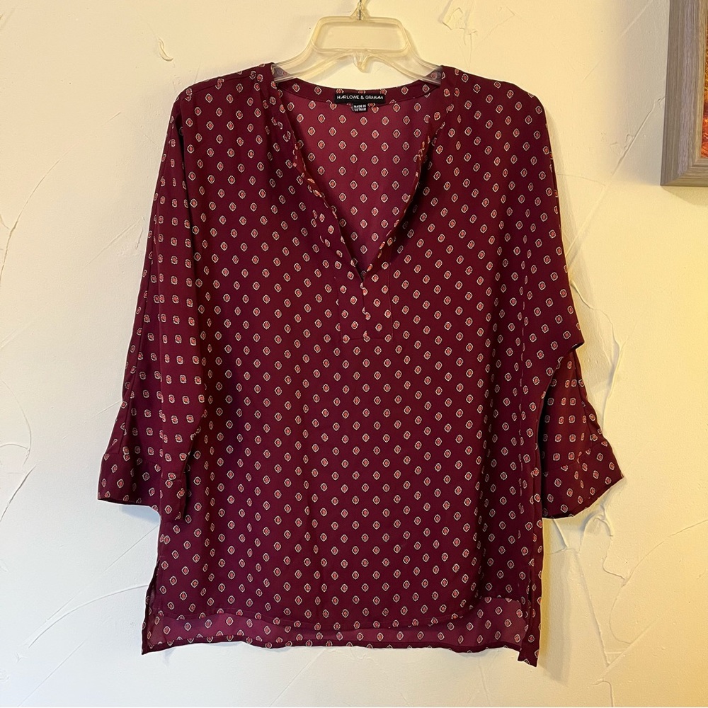 Bohemian Plum Purple Top